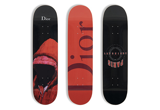 Dior Homme 3-Piece 2018 Skateboard Deck Set