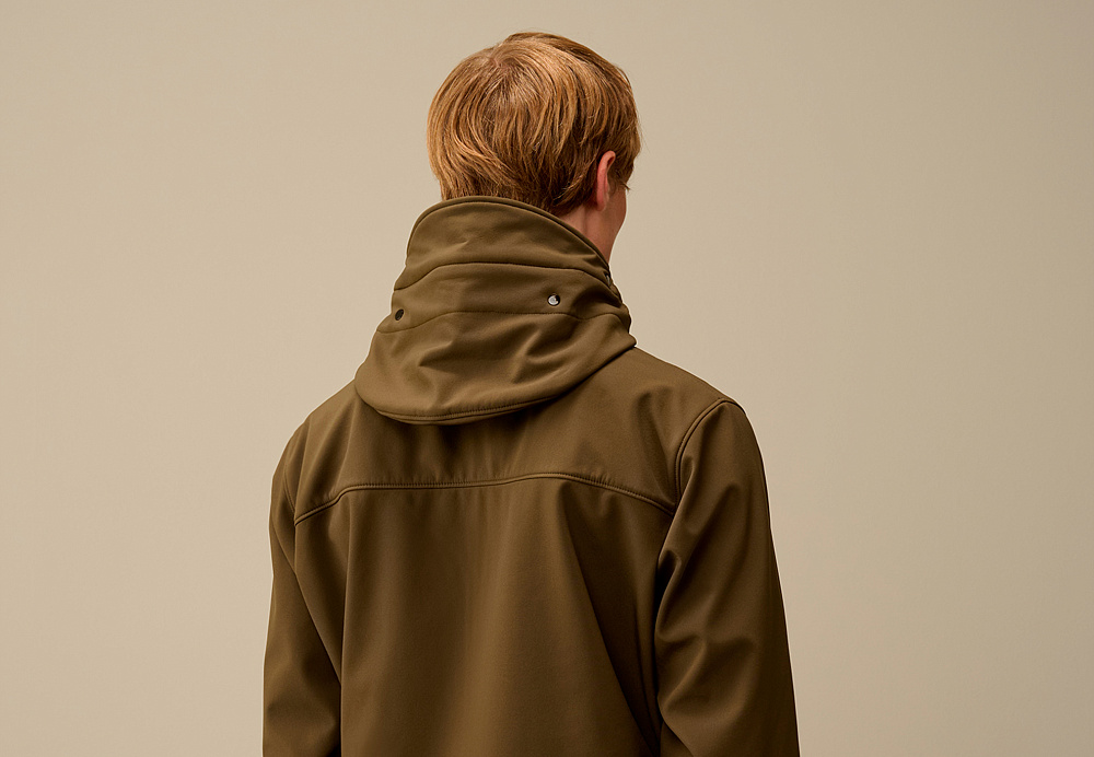 C.P. COMPANY C.P. Shell-R Goggle Jacket Ivy Green