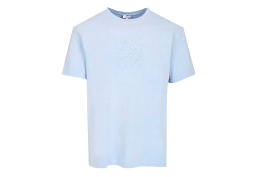 Loewe Relaxed Fit T-Shirt Cotton Blue