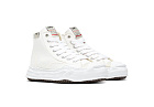 Maison Mihara Yasuhiro Original Sole Toe Cap Hi Canvas Sneaker White