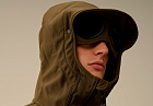 C.P. COMPANY C.P. Shell-R Goggle Jacket Ivy Green