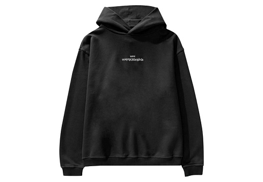 Maison Margiela Logo Hoodie Black
