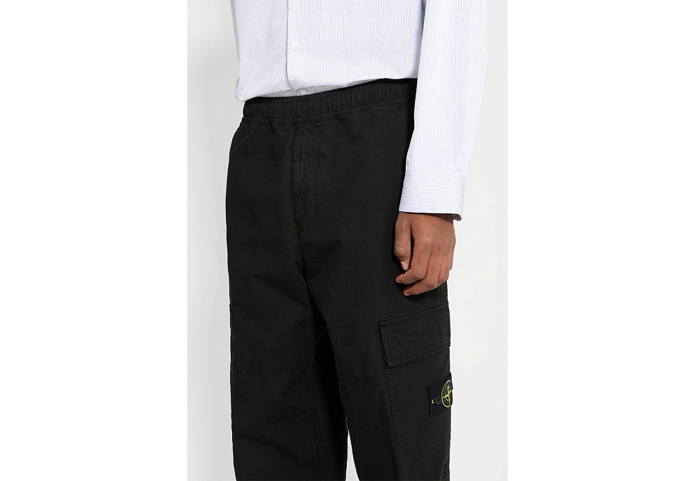 Stone Island Relaxed Pants Black