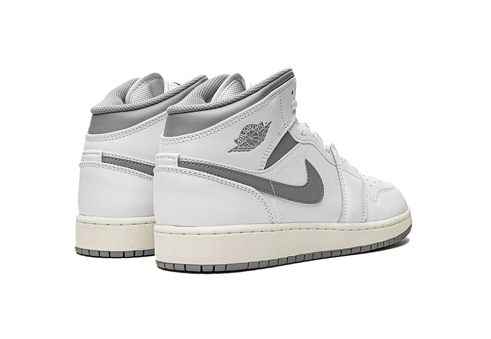 Nike Air Jordan 1 Mid Neutral Grey (GS)