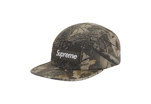 Supreme Washed Chino Twill Camp Cap Realtree Hardwoods Camo (SS25)