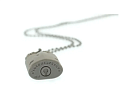 Chrome Hearts Silicone Lock Necklace Grey