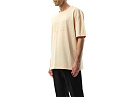 Maison Margiela Logo Embroidered T-Shirt Beige