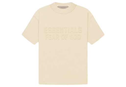 Fear of God Essentials Kids T-Shirt Egg Shell