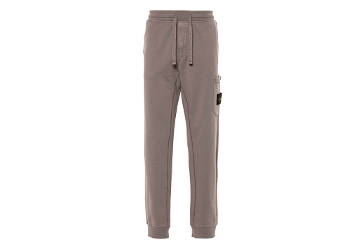 Stone Island Compass Patch Cotton Track Pants Grey
