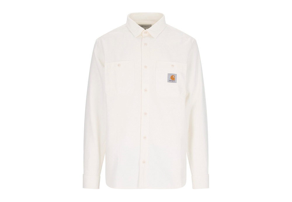 Carhartt WIP L/s Clink Shirt Wax White