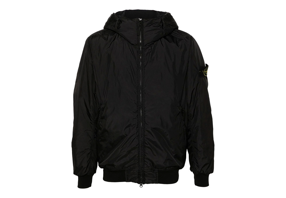 Stone Island Padded Jacket With Prima Black