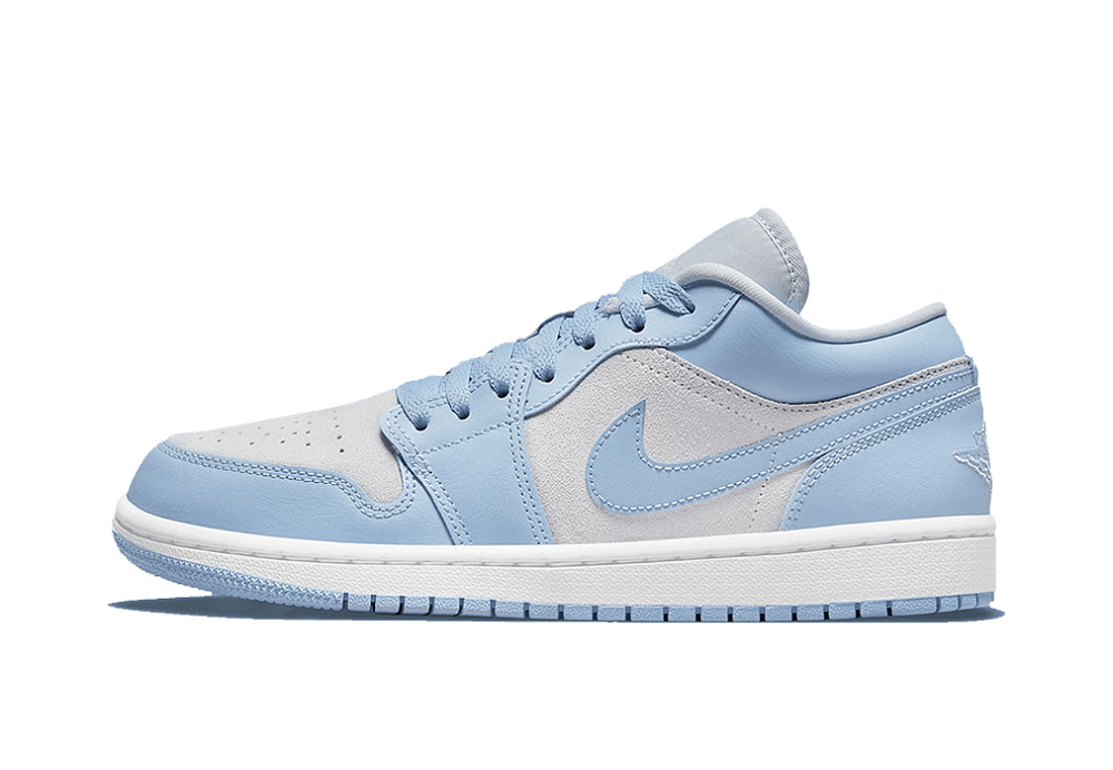 Nike Air Jordan 1 Low Football Grey Aluminum (W)