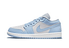 Nike Air Jordan 1 Low Football Grey Aluminum (W)